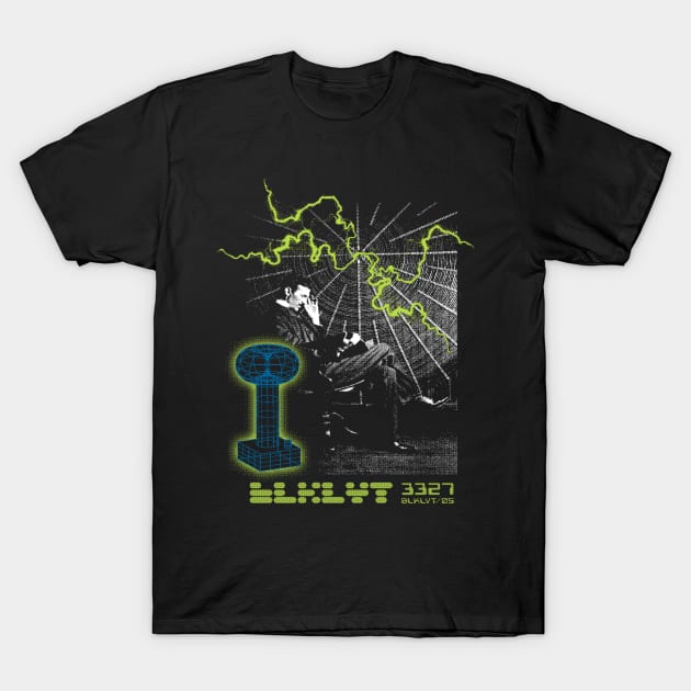 BLKLYT/05 - NIKOLA TESLA T-Shirt by BLKLYT